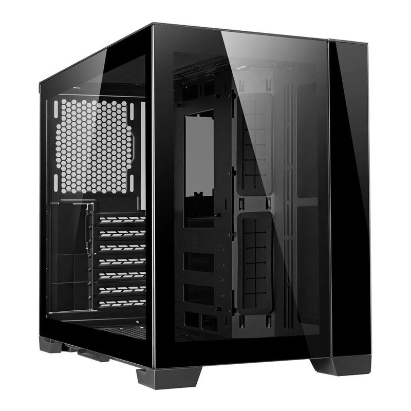 Lian Li Mini Dynamic 011 Tempered Glass Case - Black - صندوق